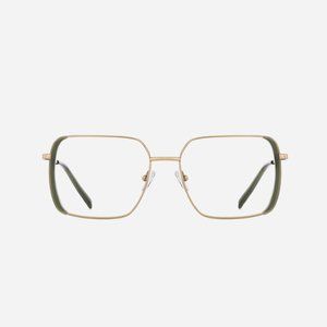TIJN Denitsa Olive Green Glasses